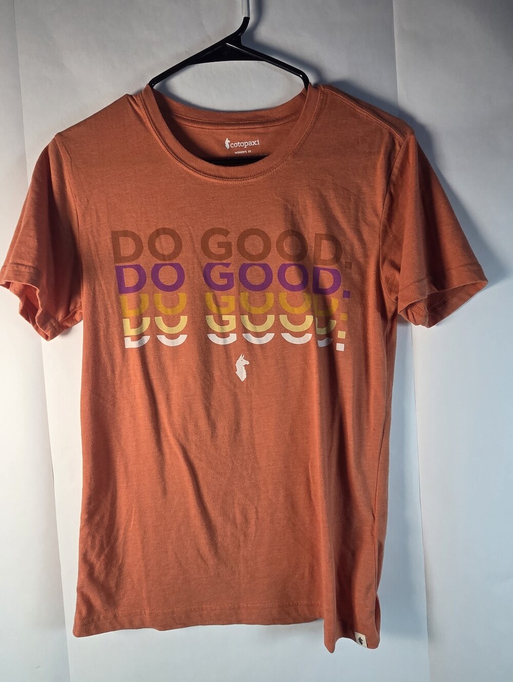 Cotopaxi Men’s 'Do Good' Orange Graphic Tee